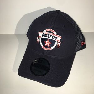 New Era Houston Astros Trucker Hat